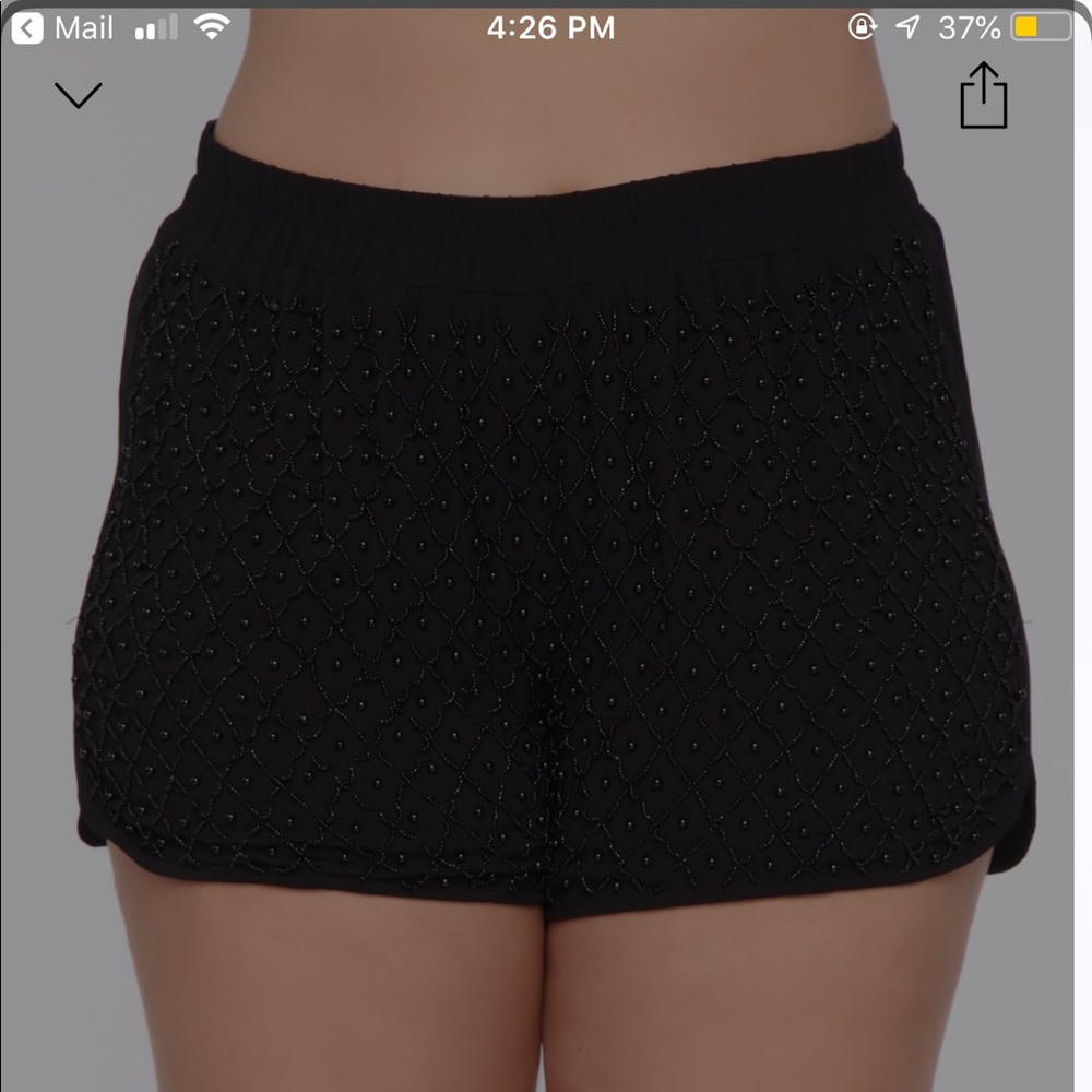 Bead it to you shorts fashion nova 1x